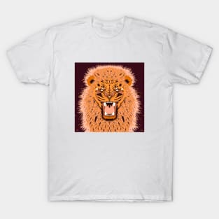 leo pink roar T-Shirt